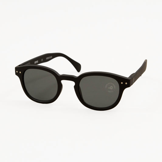 IZIPIZI #C The Retro Sunglasses in BLACK