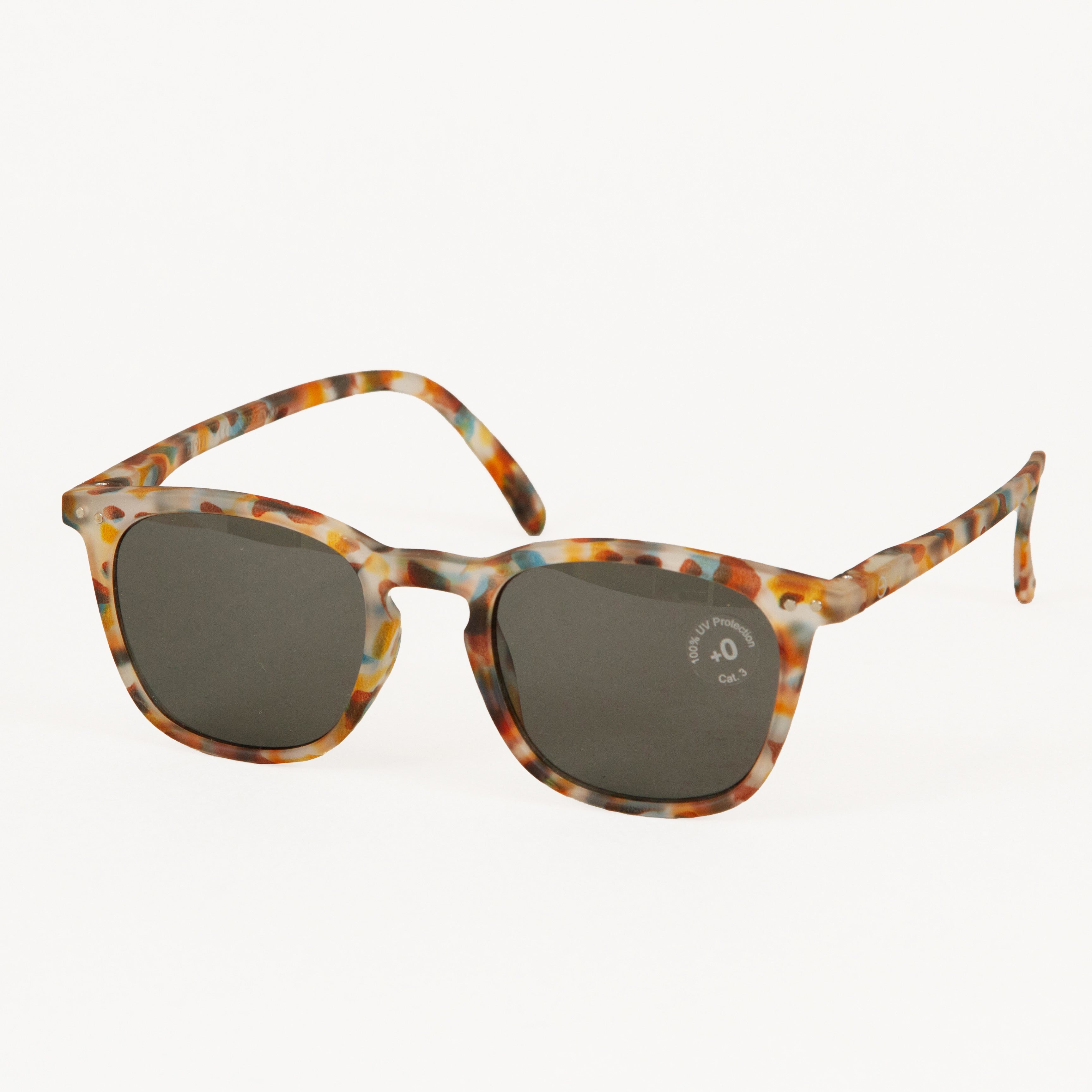 IZIPIZI #E The Trapeze Sunglasses in BLUE TORTOISE
