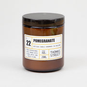 THOMAS STREET CANDLES #22 Pomegranate Scented Candle (200g)