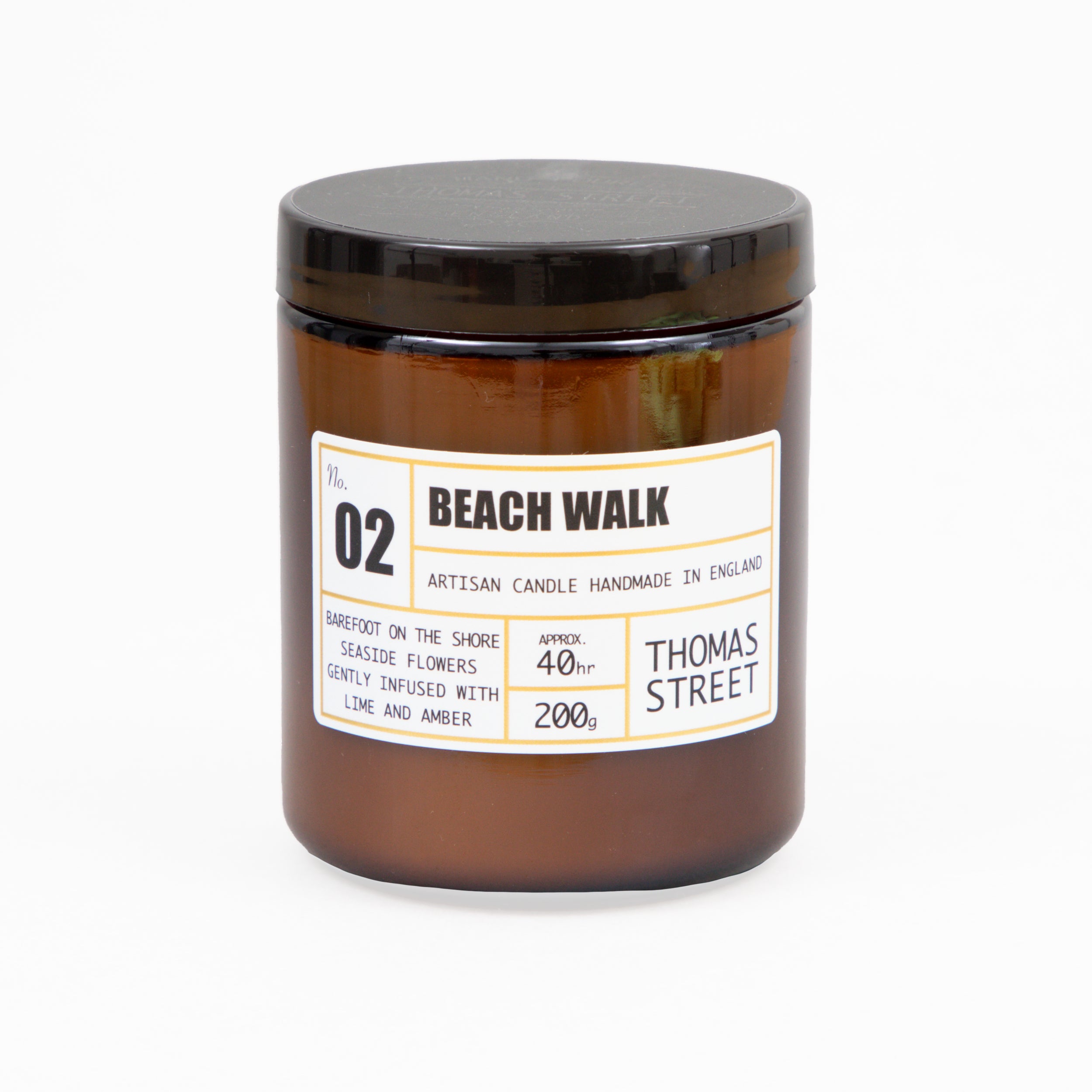 THOMAS STREET CANDLES #2 Beach Walk Scented Candle (200g)