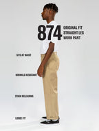 DICKIES 874 Original Straight Leg Work Pant in KHAKI