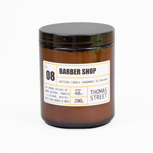 THOMAS STREET CANDLES #8 Barber Shop Scented Candle (200g)