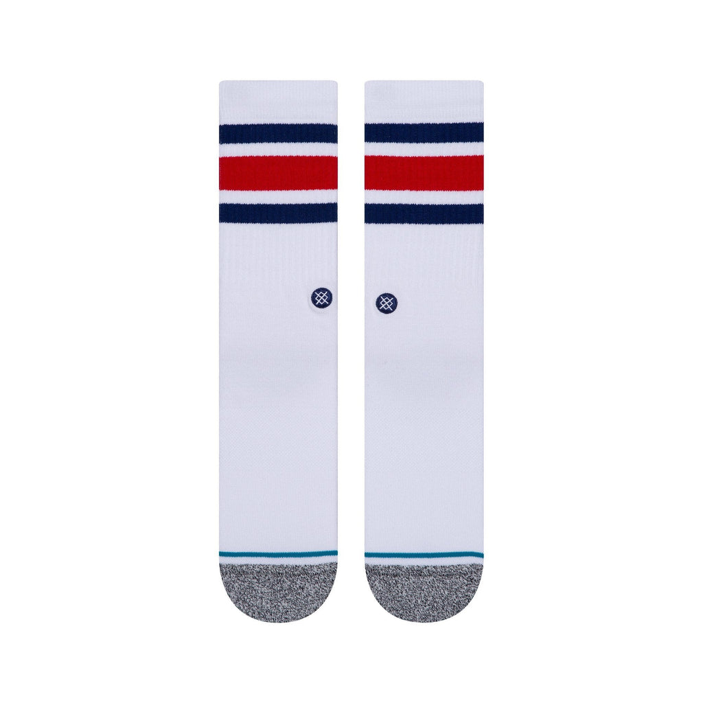 STANCE Boyd Staple Socks in WHITE , RED & BLUE