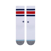 STANCE Boyd Staple Socks in WHITE