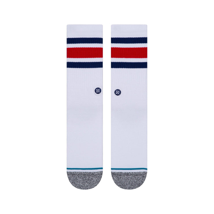 STANCE Boyd Staple Socks in WHITE