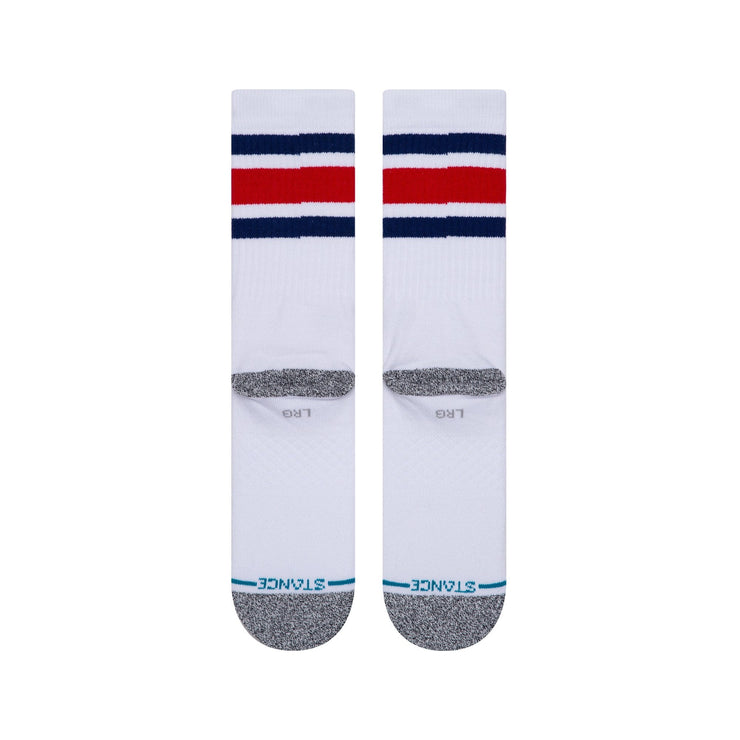 STANCE Boyd Staple Socks in WHITE