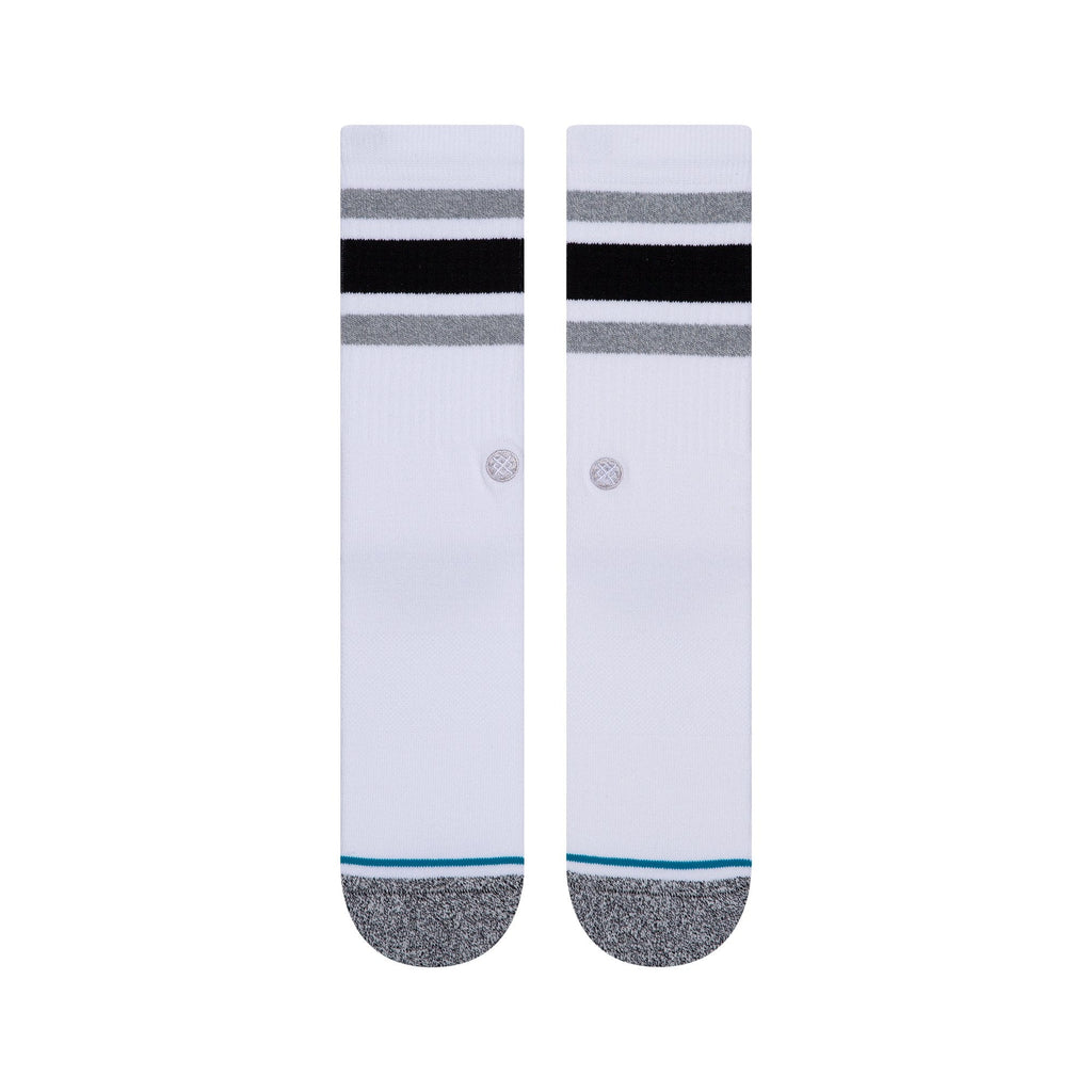 STANCE Boyd Staple Crew Socks in WHITE
