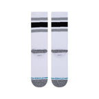 STANCE Boyd Staple Crew Socks in WHITE