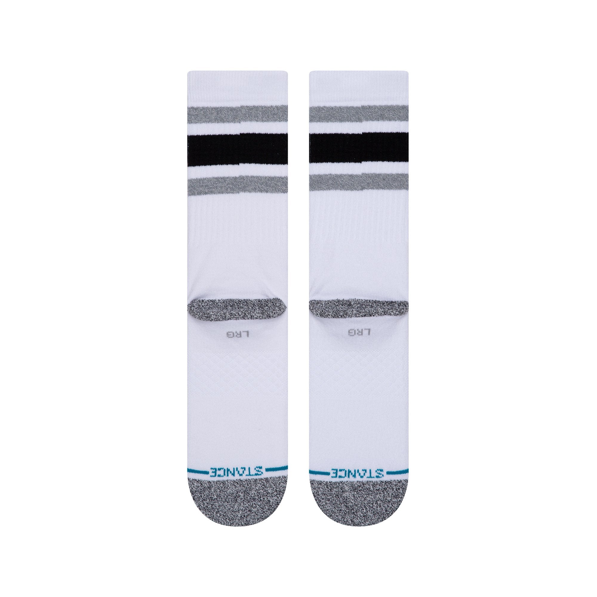 STANCE Boyd Staple Crew Socks in WHITE