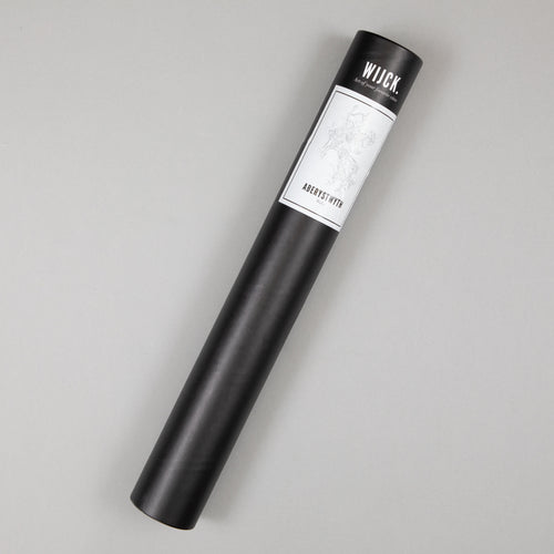 Aberystwyth Map Poster Print : 40 x 50 cm