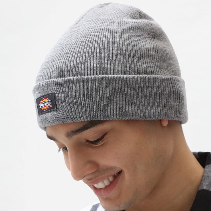 DICKIES Gibsland Beanie in GREY MELANGE