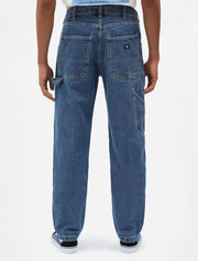 DICKIES Garyville Straight Fit Denim Pants in CLASSIC BLUE
