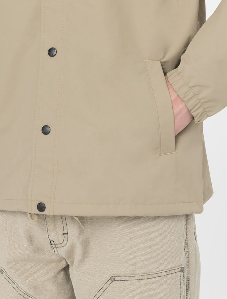 DICKIES Oakport Coach Jacket in KHAKI