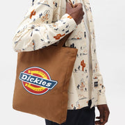 DICKIES Icon Logo Tote Bag in BROWN DUCK