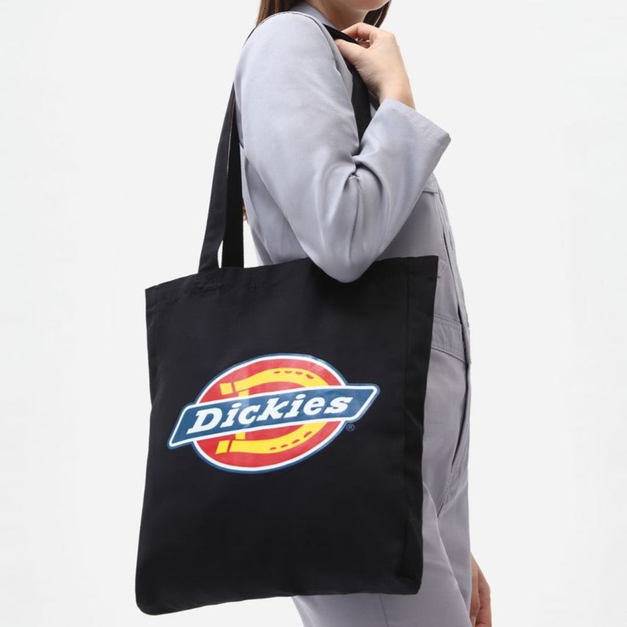 DICKIES Icon Logo Tote Bag in BLACK