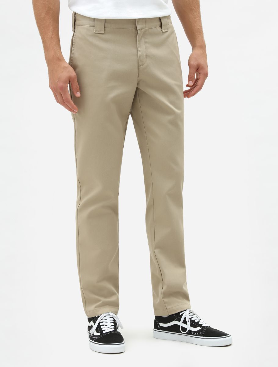 DICKIES New Slim Fit 872 Work Chino Pant in KHAKI