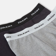 DICKIES 2 Pack Solid Trunks in BLACK & GREY