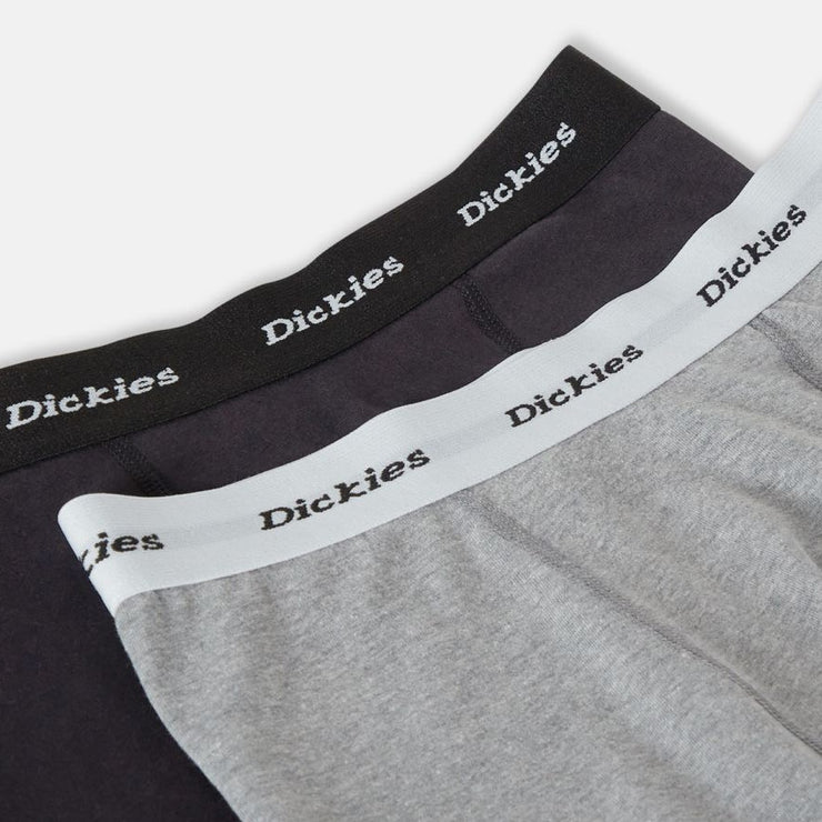 DICKIES 2 Pack Solid Trunks in BLACK & GREY