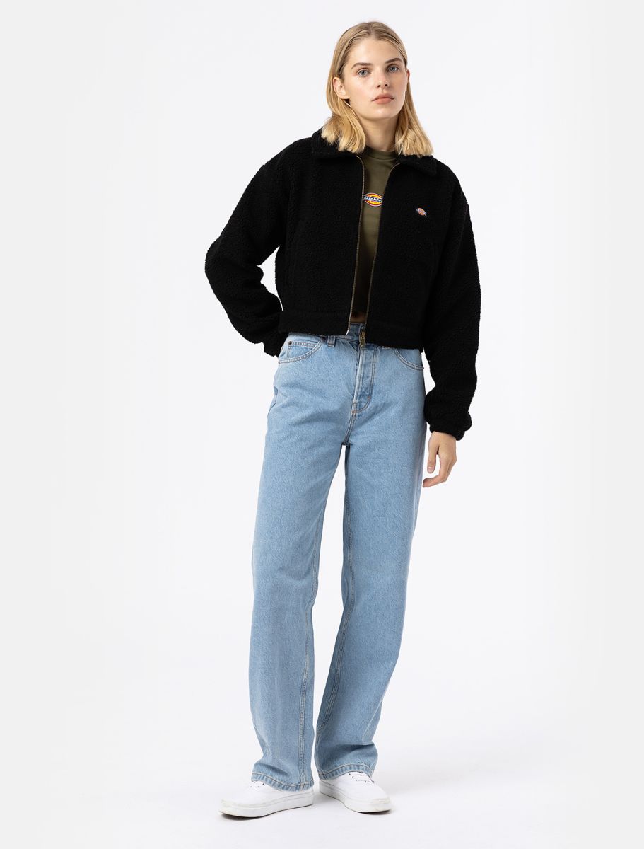 Womens DICKIES Thomasville Denim Pant in VINTAGE BLUE