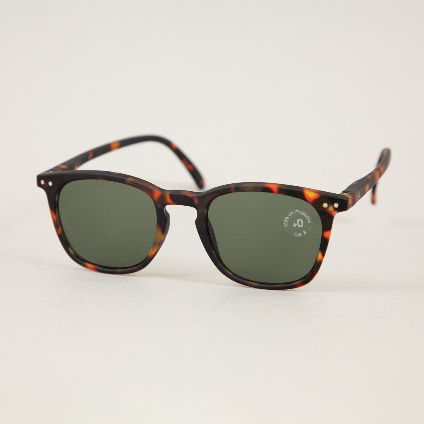 #E The Trapeze Sunglasses in TORTOISE GREENIZIPIZI - CACTWS