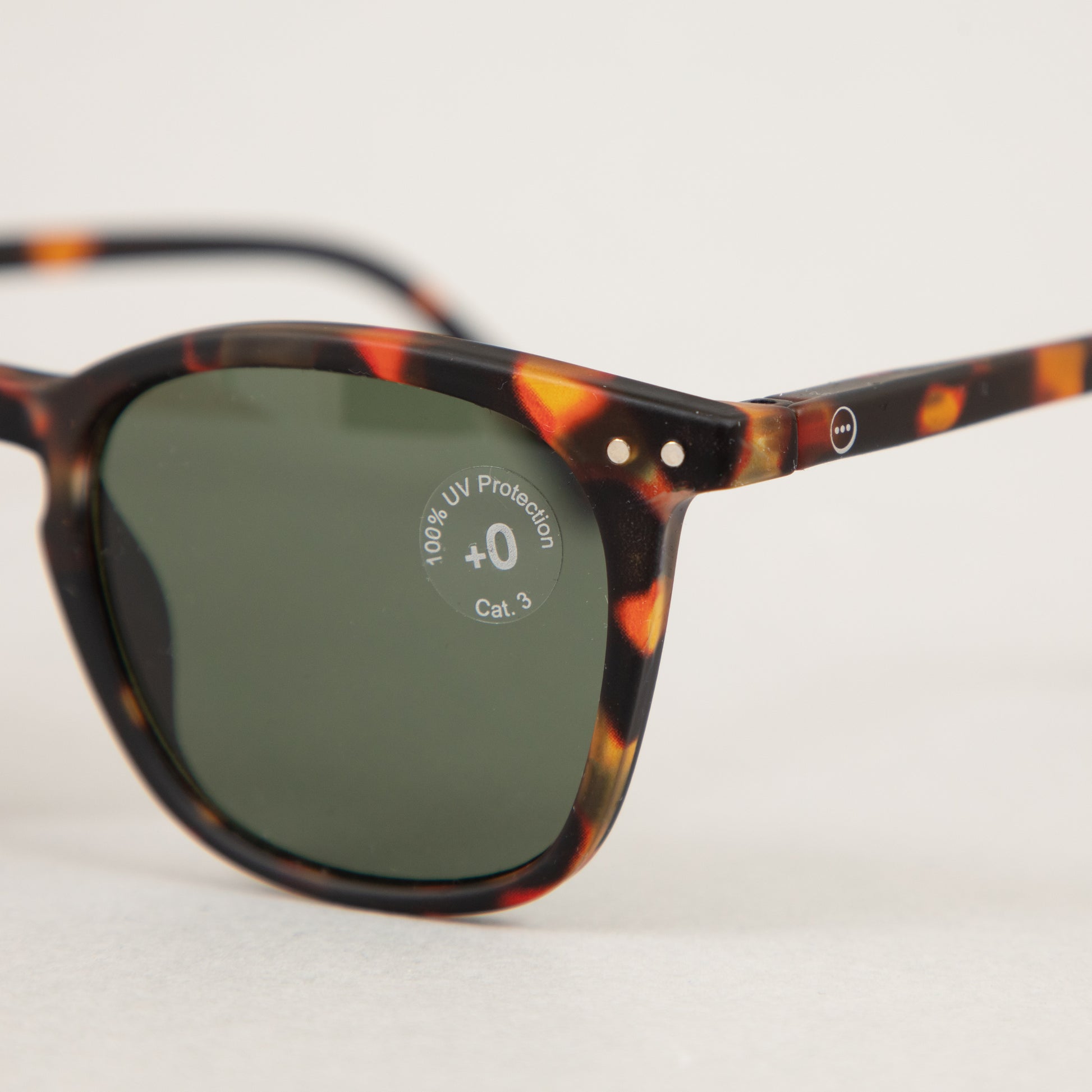 #E The Trapeze Sunglasses in TORTOISE GREENIZIPIZI - CACTWS