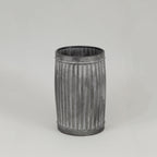 LIGHT & LIVING FREESIA Vintage Style Zinc Flower Pots (Medium)