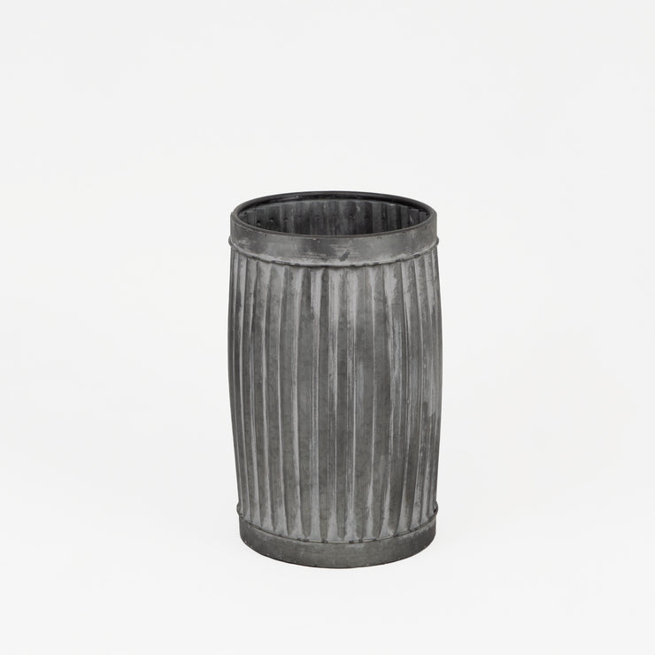 LIGHT & LIVING Freesia Vintage Style Zinc Flower Pots (Small)