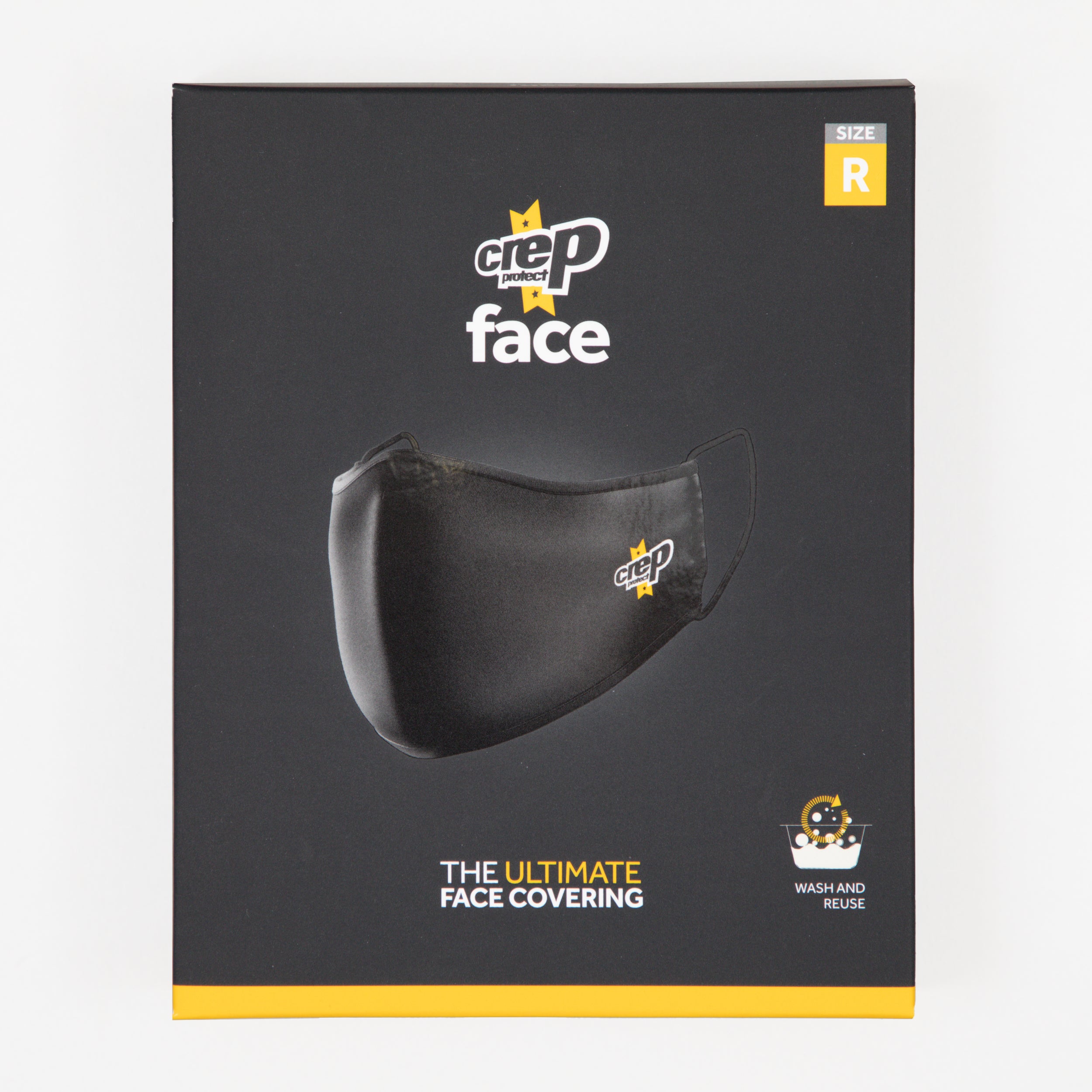 CREP PROTECT Reusable Face Mask Covering in BLACK