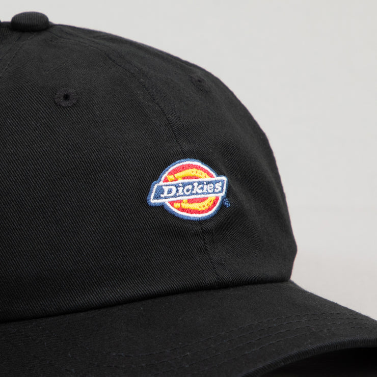 DICKIES Hardwick 6 Panel Unisex Baseball Cap in BLACK
