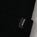 BRIXTON Heist Unisex Beanie in BLACK