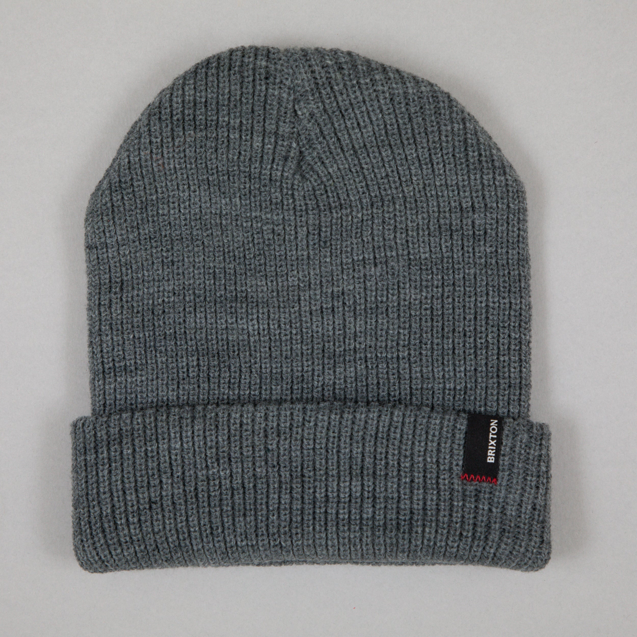 BRIXTON Heist Beanie in HEATHER GREY