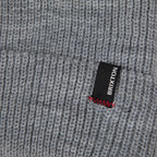 BRIXTON Unisex Heist Beanie in LIGHT HEATHER GREY