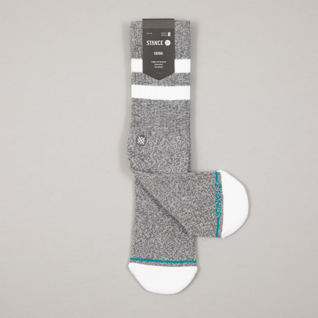 STANCE Joven Staple Crew Socks in GREY