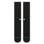 STANCE Icon Classic Crew Socks in BLACK