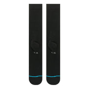 STANCE Icon Classic Crew Socks in BLACK
