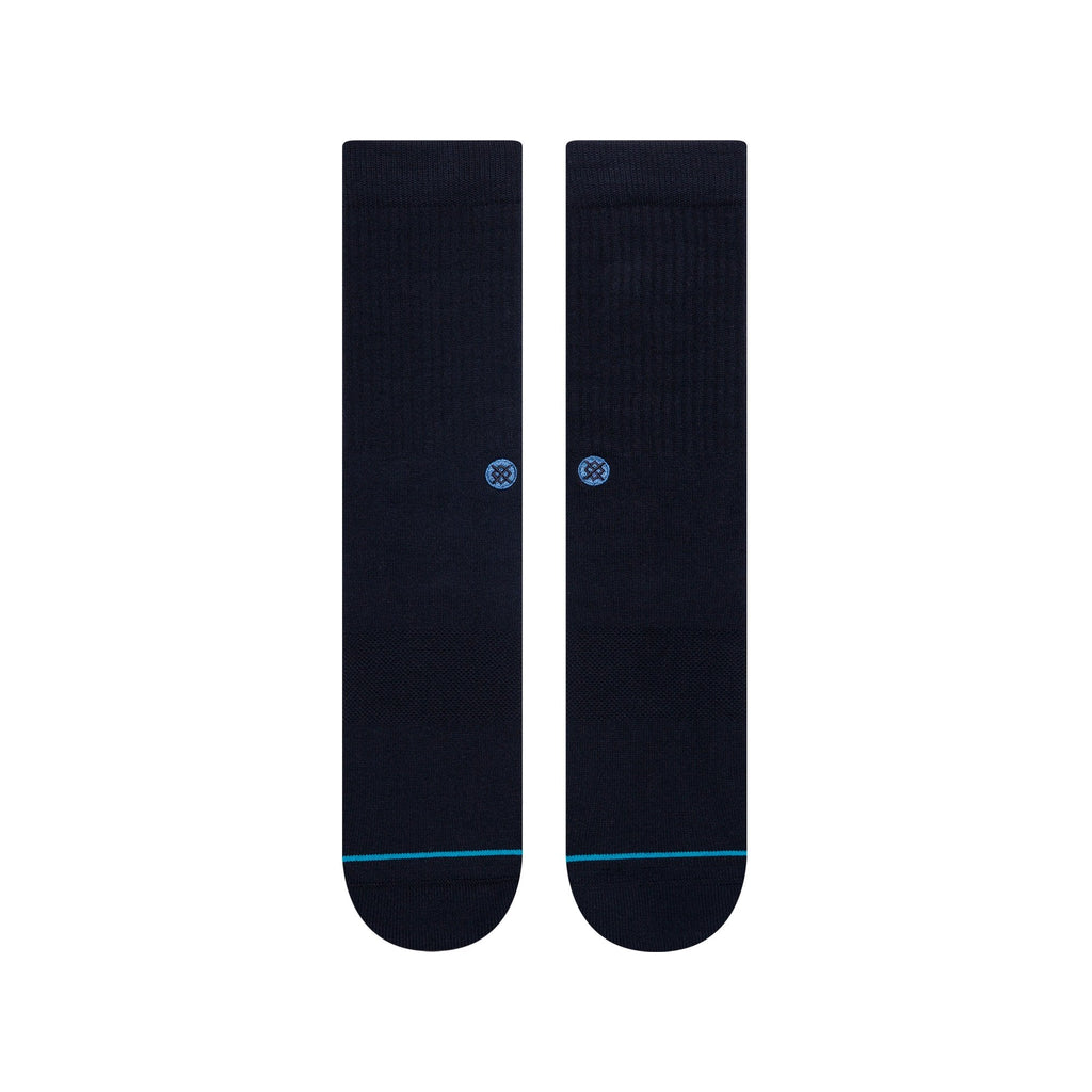 STANCE Icon Classic Crew Socks in DARK NAVY