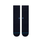 STANCE Icon Classic Crew Socks in DARK NAVY