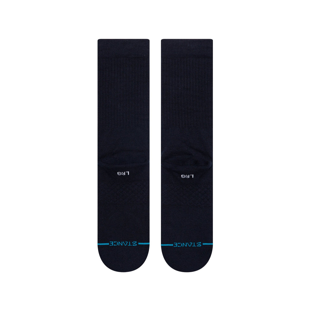 STANCE Icon Classic Crew Socks in DARK NAVY