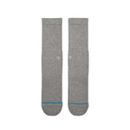 STANCE Icon Classic Crew Socks in GREY