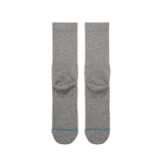 STANCE Icon Classic Crew Socks in GREY