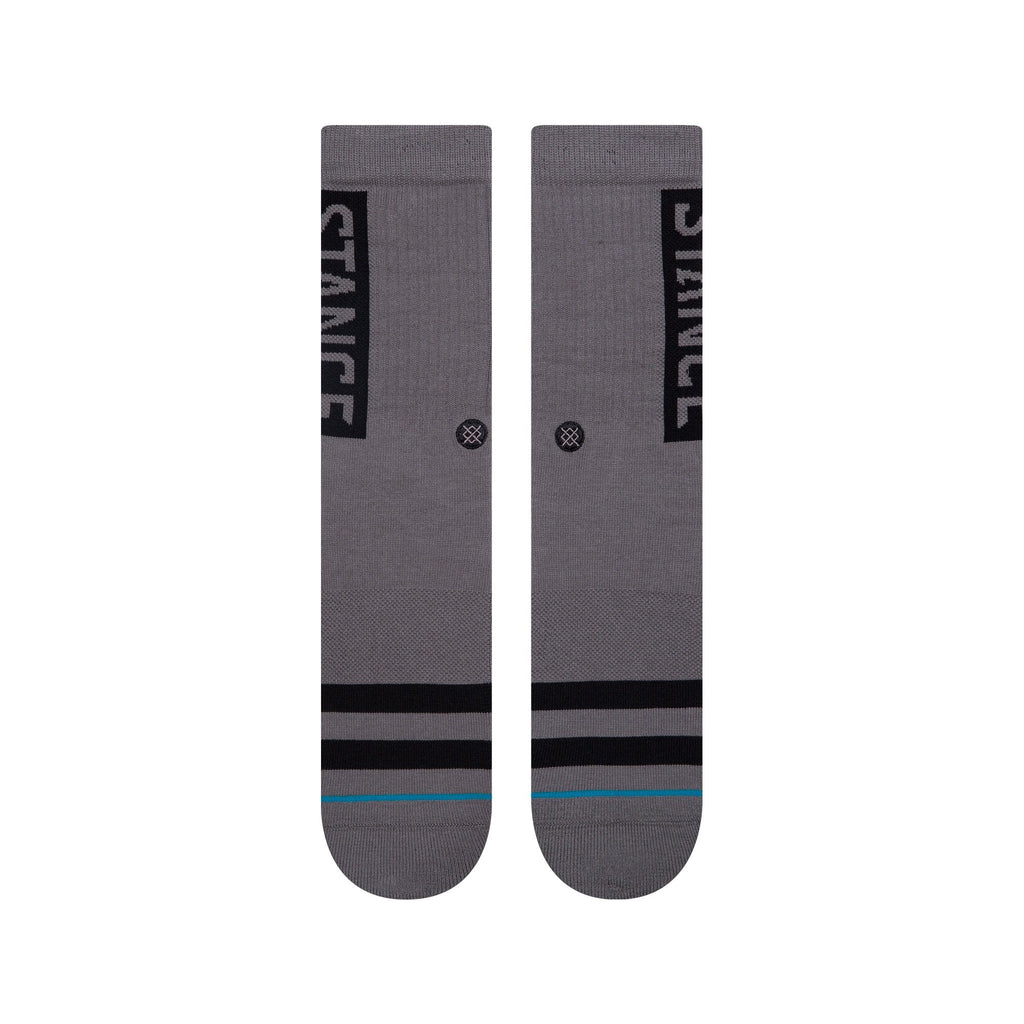STANCE Staple OG Crew Socks in GRAPHITE