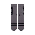 STANCE Staple OG Crew Socks in GRAPHITE