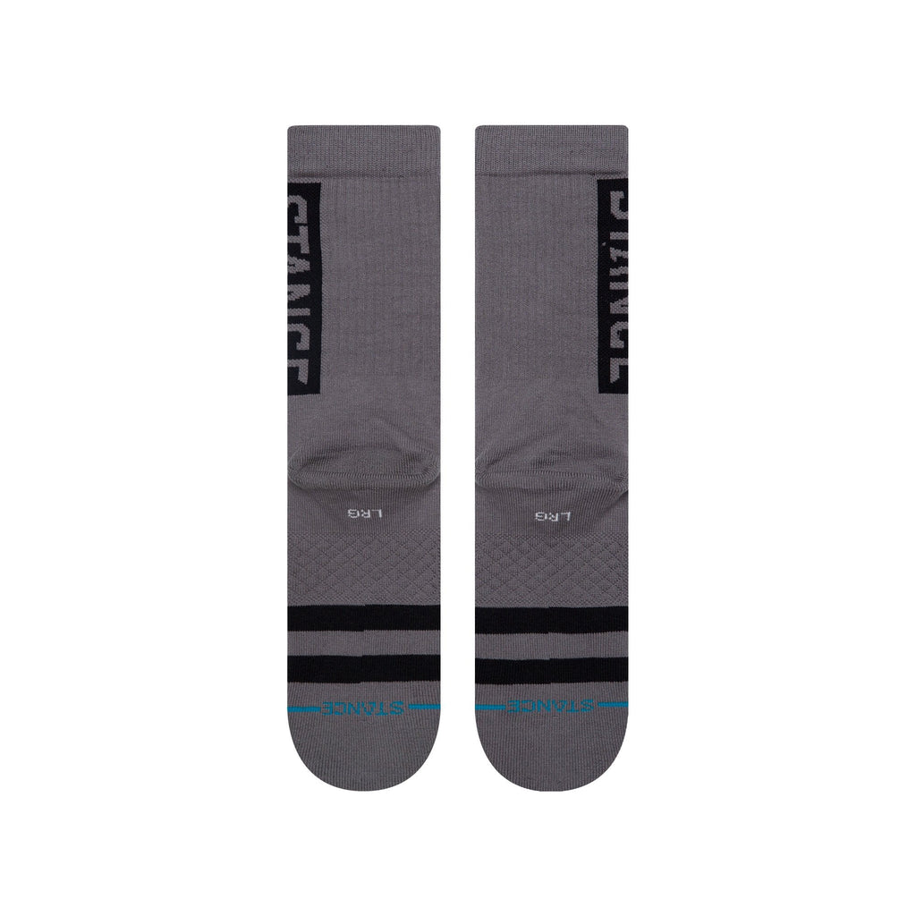 STANCE Staple OG Crew Socks in GRAPHITE