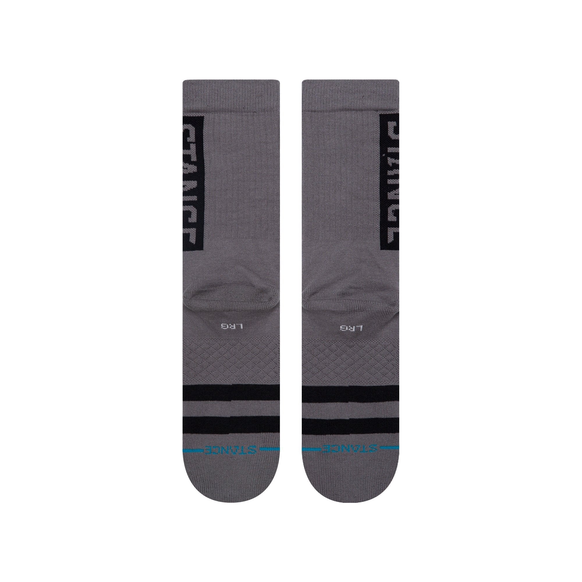 STANCE Staple OG Crew Socks in GRAPHITE