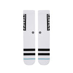 STANCE Staple OG Crew Socks in WHITE