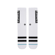 STANCE Staple OG Crew Socks in WHITE