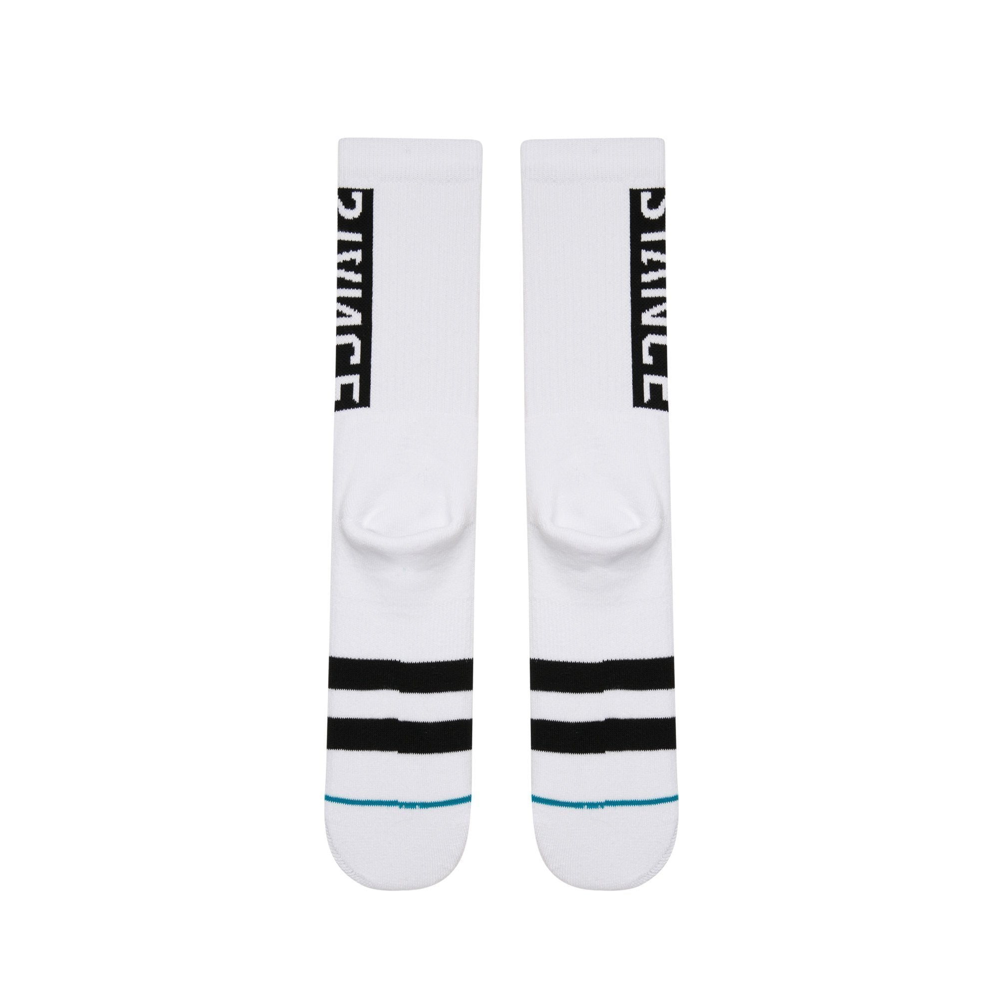 STANCE Staple OG Crew Socks in WHITE