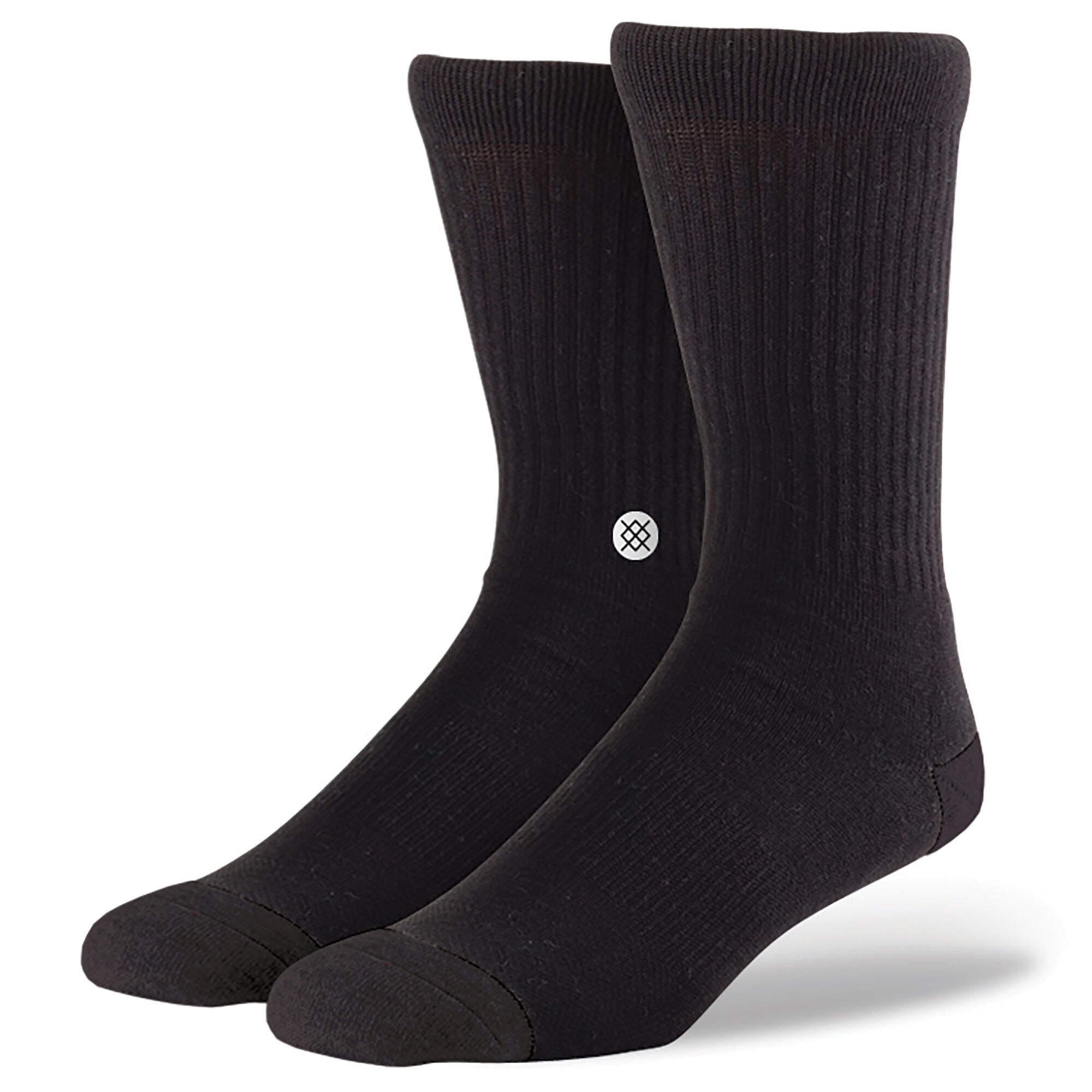 STANCE Icon 3 Pack Socks in BLACK, WHITE & GREY