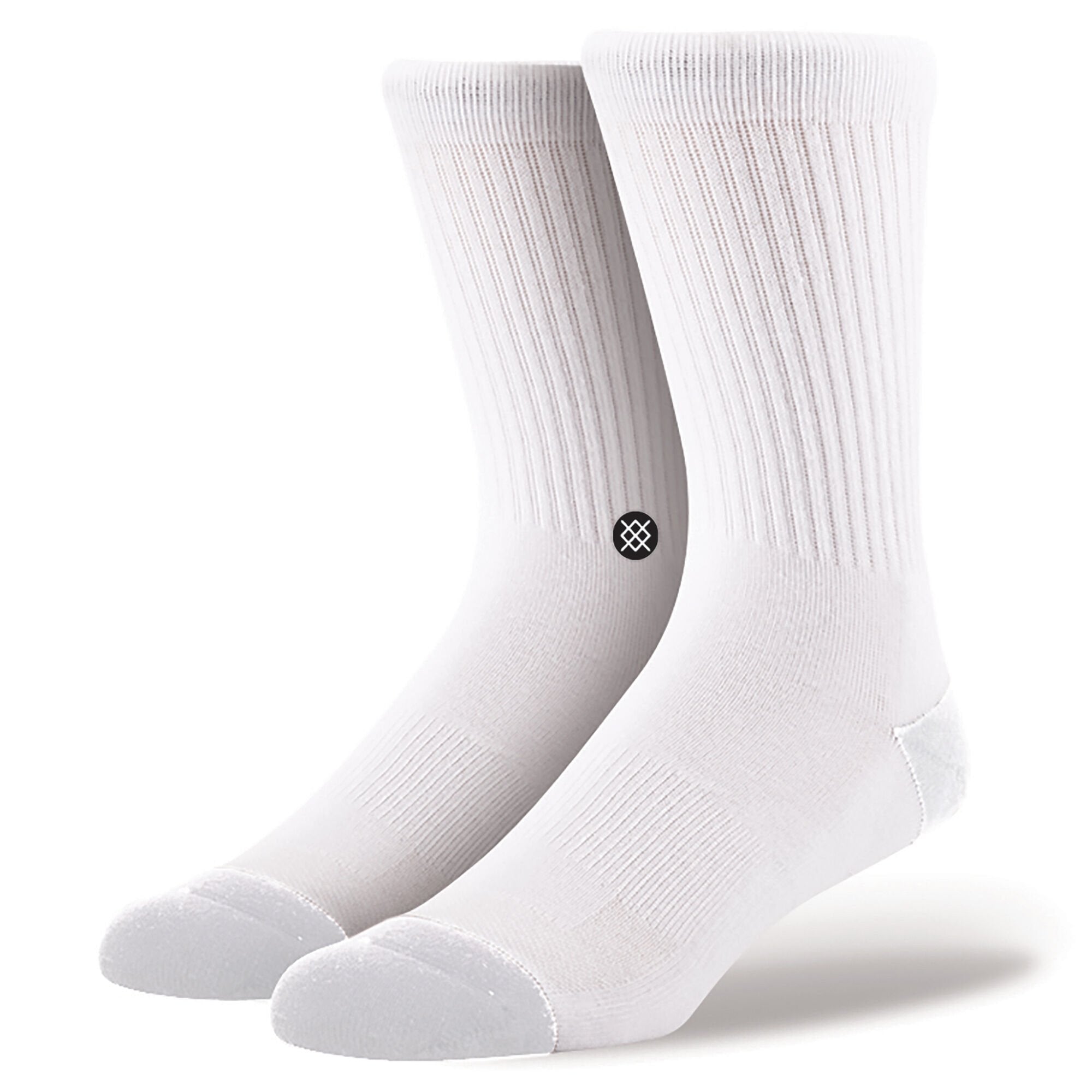 STANCE Icon 3 Pack Socks in WHITE