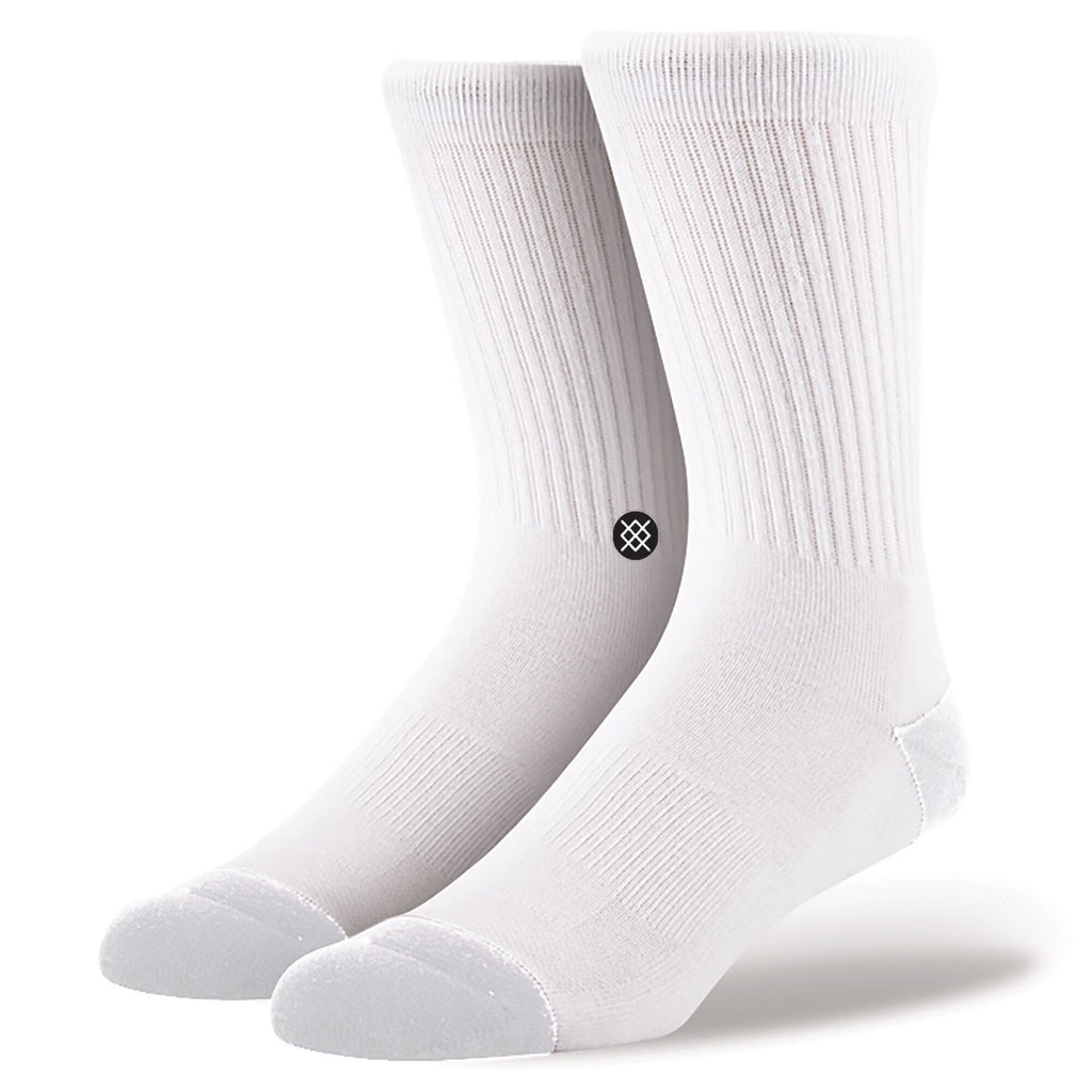 STANCE Icon 3 Pack Socks in BLACK, WHITE & GREY